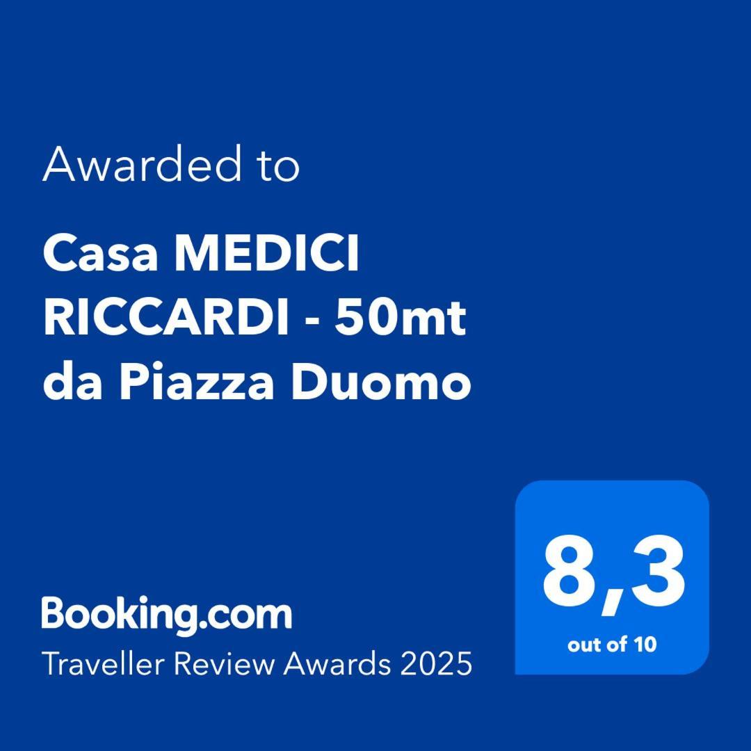 Casa Medici Riccardi - 50Mt Da Piazza Duomo Florença Exterior foto